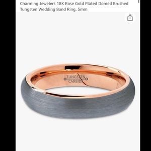 BUNDLE of Tungsten Mens Wedding Bands NWOT